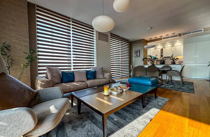 Alquiler de un moderno apartamento de 4 habitaciones, 138 m², BW Residences, Belgrado, Serbia